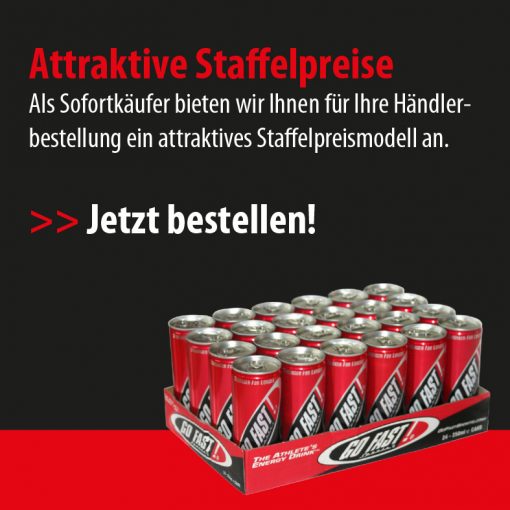 24er Tray - GoFast Energy Drink (Staffelpreise)